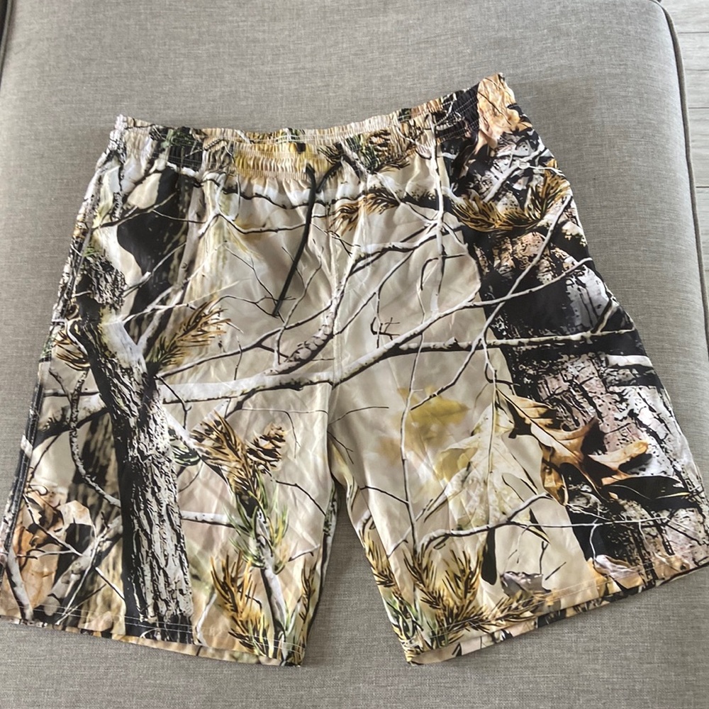 Men’s camo bathing suit